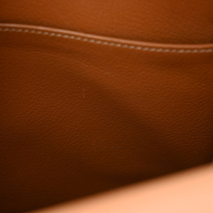 Hermes Courchevel Kelly Sellier 32 Tabac Camel 11 of 14