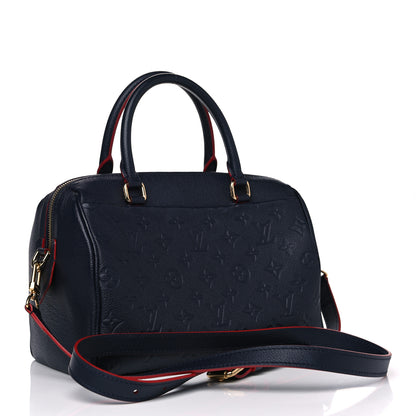 Louis Vuitton Empreinte Speedy Bandouliere 25 NM Marine Rouge 2 of 10