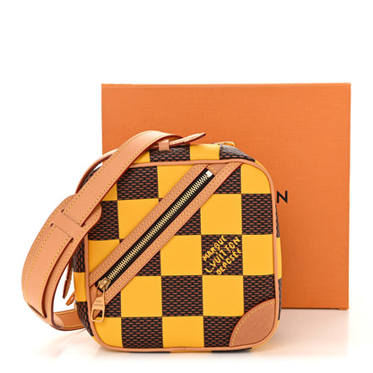 Louis Vuitton Damier Pop Chess Messenger Jaune Mat 15 of 15