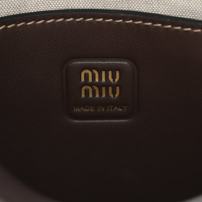 Miu Miu Nappa Mini Ivy Bag Briarwood 6 of 9