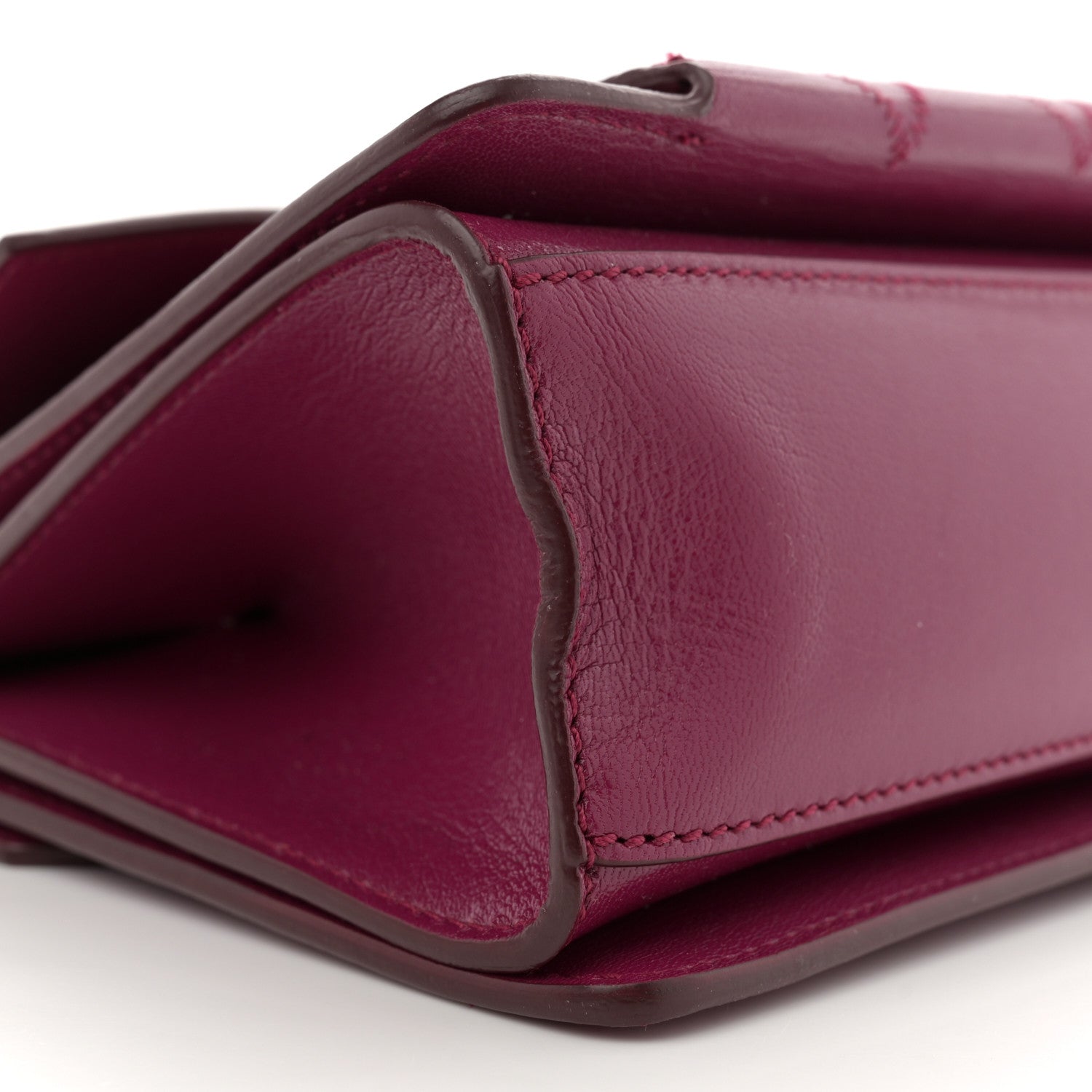 Givenchy Goatskin Quilted Small GV3 Shoulder Bag Orchid Purple 8 of 9