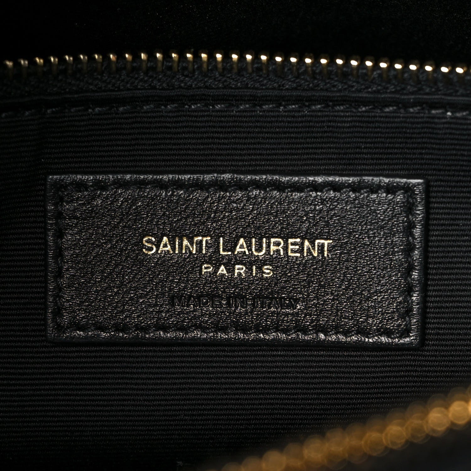 Saint Laurent Calfskin Y Quilted Monogram Medium Loulou Chain Satchel Black 6 of 10