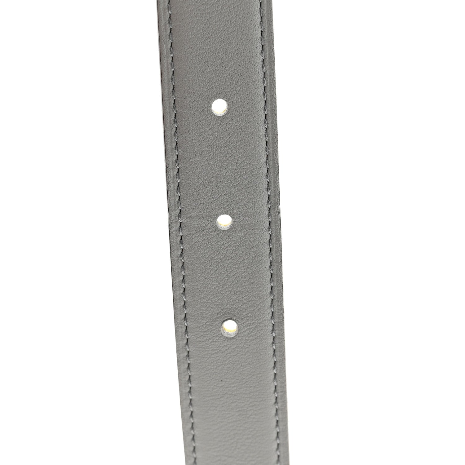 Hermes Epsom Swift 24mm Mors H Belt 80 32 Jaune De Naples Bleu Glacier 4 of 4