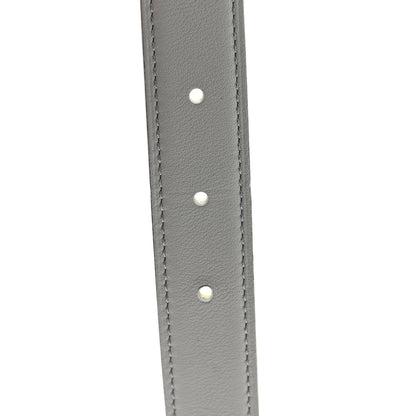 Hermes Epsom Swift 24mm Mors H Belt 80 32 Jaune De Naples Bleu Glacier 4 of 4