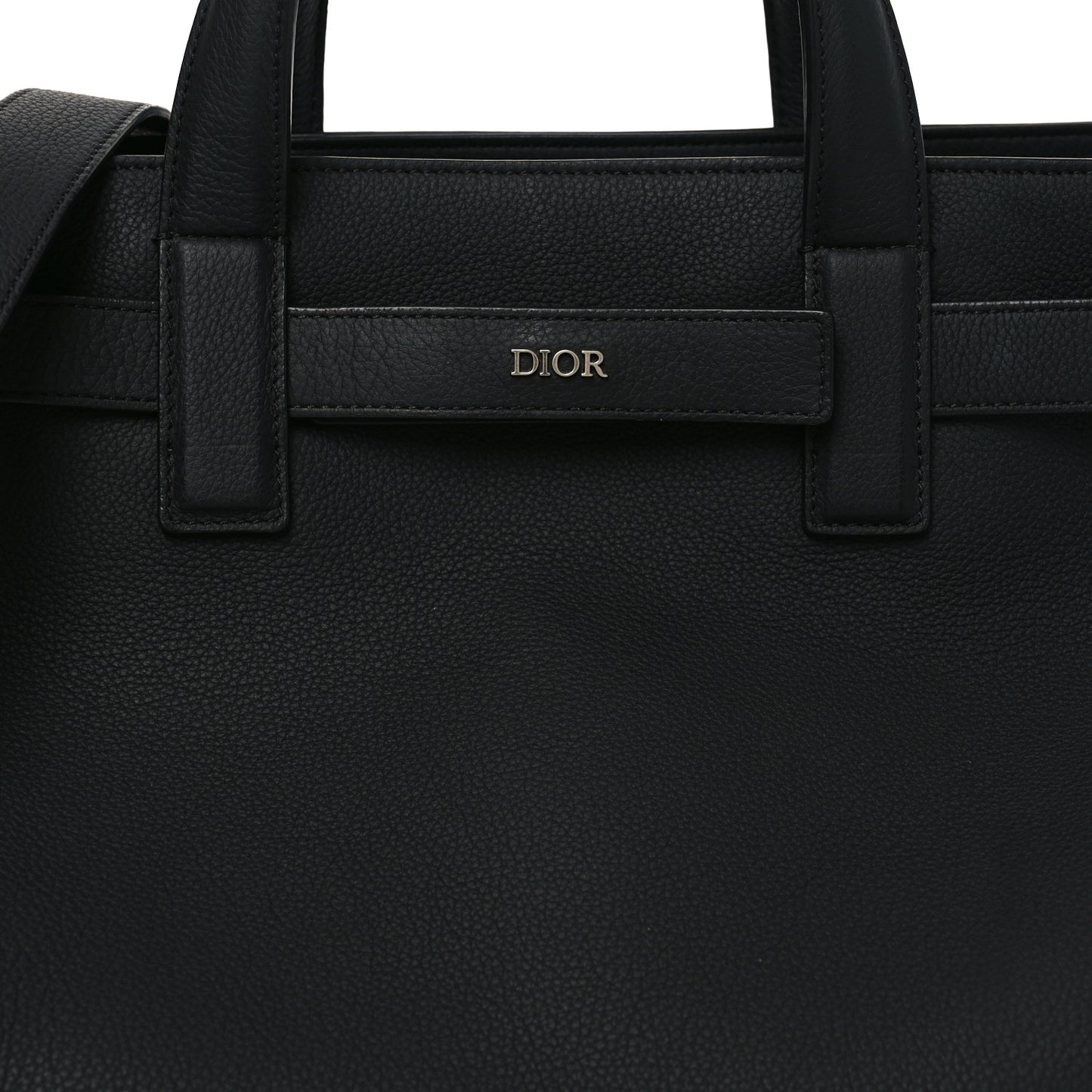 Icons Calfskin Medium Normandie Tote Black