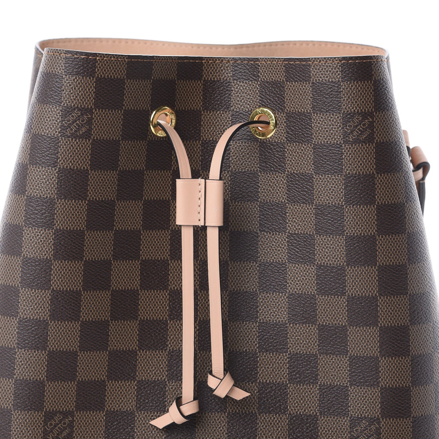Damier Ebene Neonoe MM Venus Pink