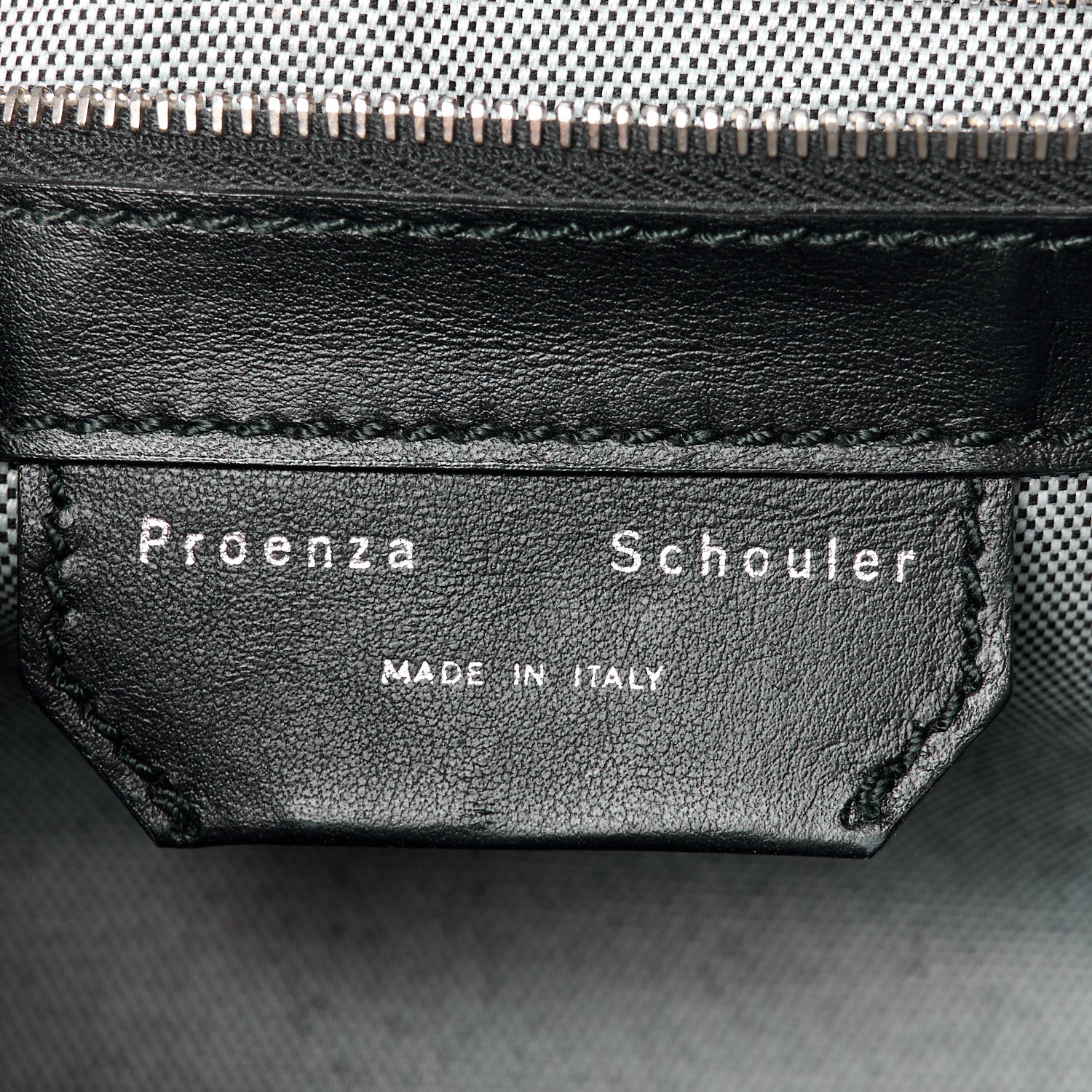 Proenza Schouler Lambskin Tiny PS1 Satchel Black 6 of 13
