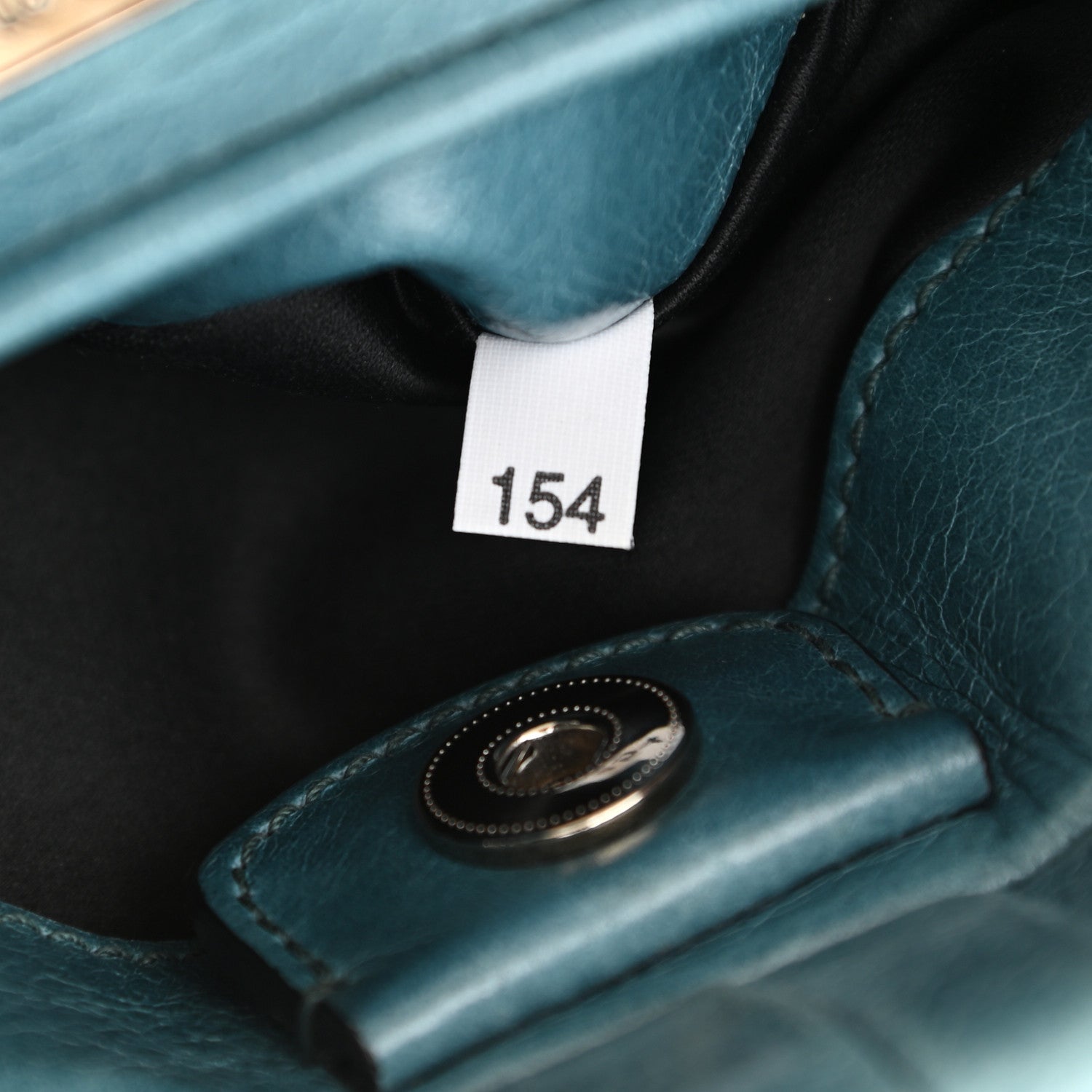 Miu Miu Vitello Lux Gathered Tote Azzurro 7 of 11