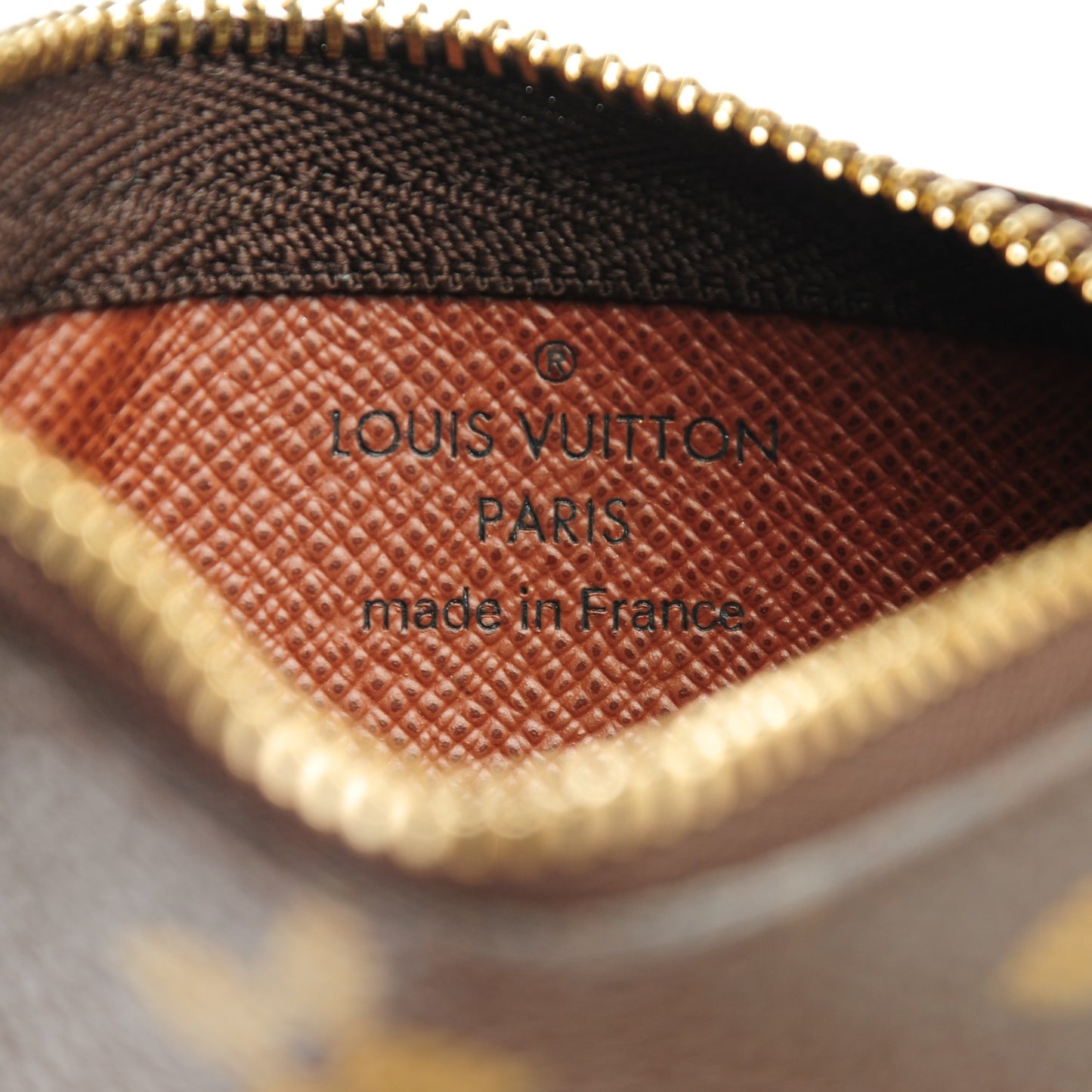 Monogram Key Pouch