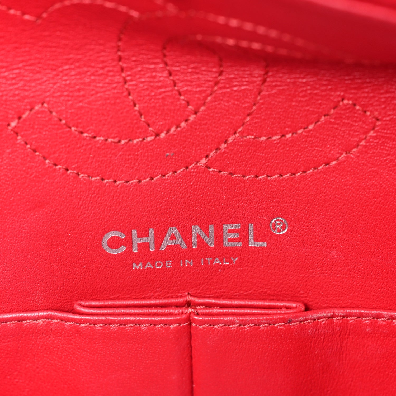 Chanel Jersey Quilted 2.55 Reissue East West Flap Red 6 of 9