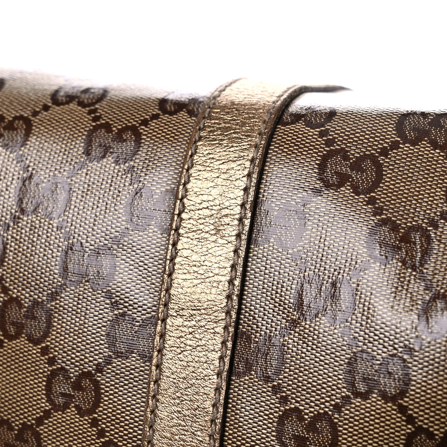 Gucci Crystal Monogram Medium Joy Boston Bronze 16 of 25