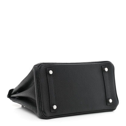 Hermes Togo Birkin 25 Black 4 of 10