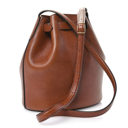 Mulberry Small Classic Grain Calfskin Small Abbey Bucket Bag Oak 4 of 11