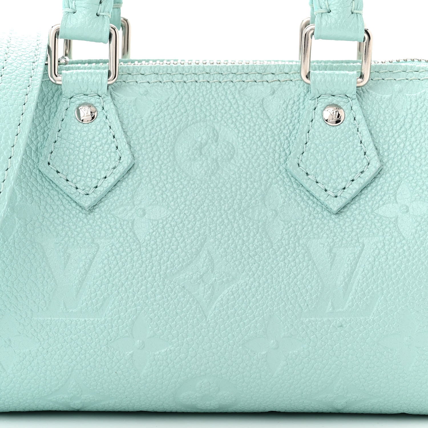 Louis Vuitton Empreinte Monogram Nano Speedy Pearly Lagoon Turquoise 7 of 9