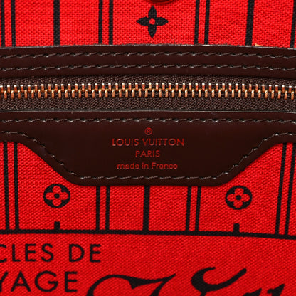 Louis Vuitton Damier Ebene Neverfull MM 6 of 9