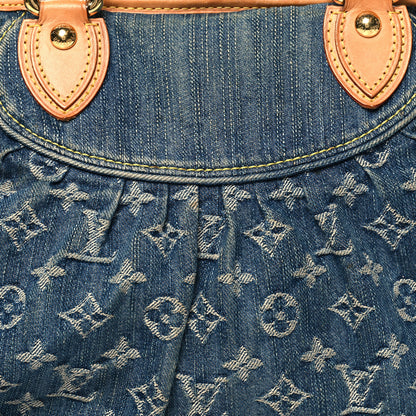 Louis Vuitton Denim Neo Cabby MM Blue 7 of 11