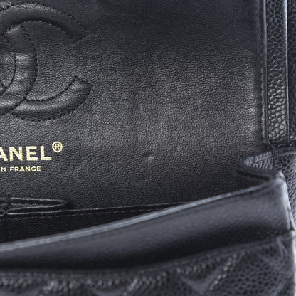 Chanel Caviar Quilted Small Double Flap Black 11 of 14