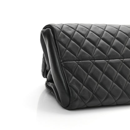 Chanel Lambskin Quilted Medium Just Mademoiselle Black 9 of 14