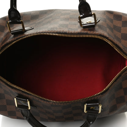 Louis Vuitton Damier Ebene Speedy 30 5 of 15
