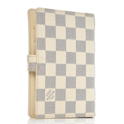 Louis Vuitton Damier Azur Small Ring Agenda Cover 3 of 8