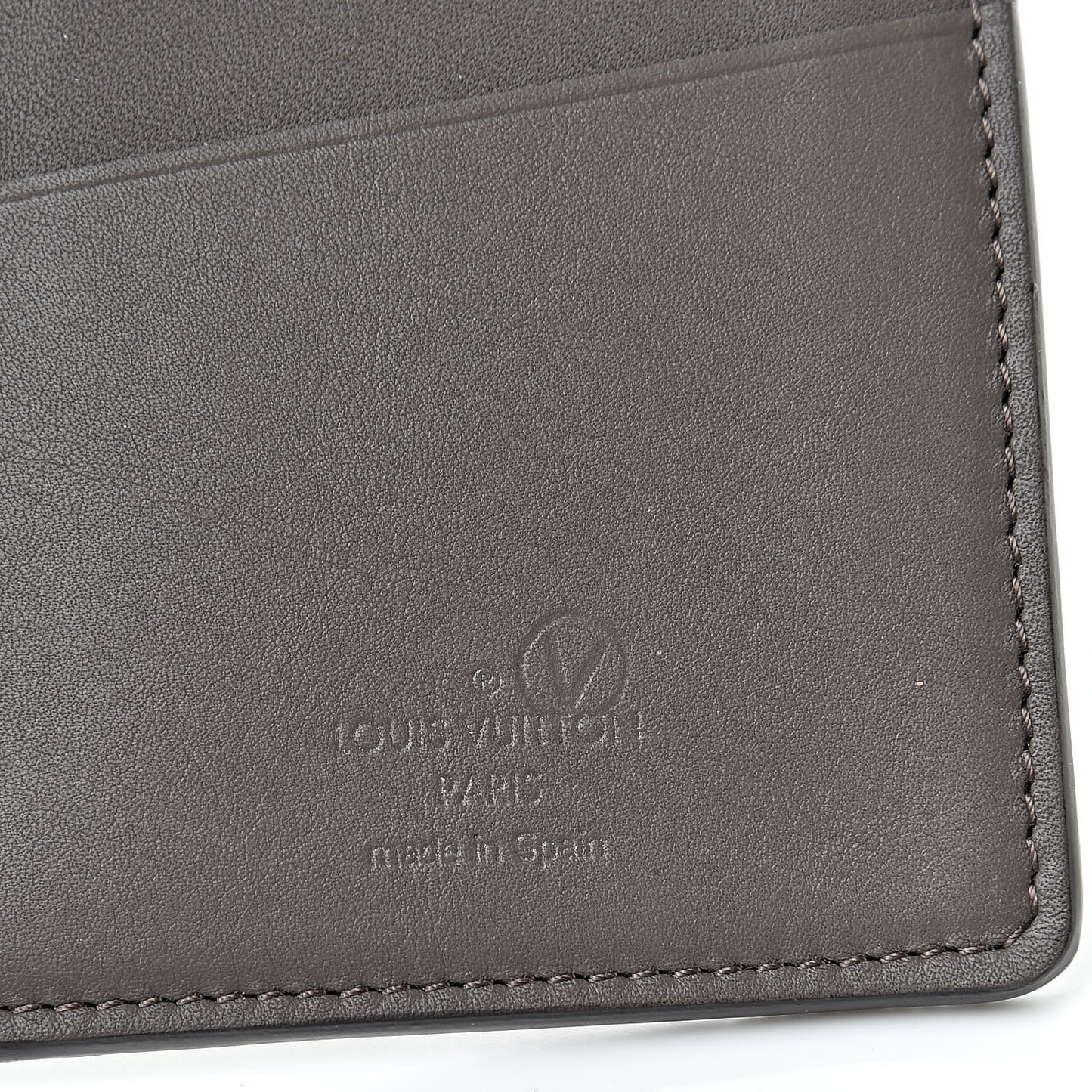 Damier Infini Brazza Wallet Granit