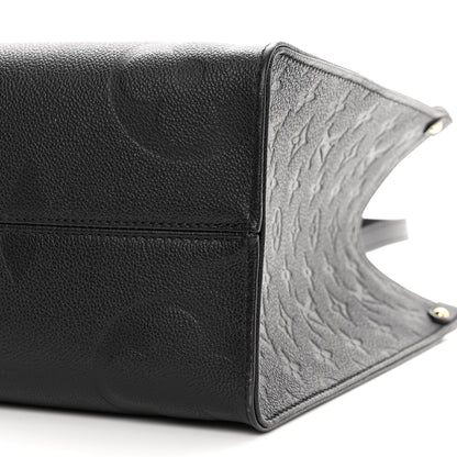 Louis Vuitton Empreinte Monogram Giant Onthego MM Black 9 of 9