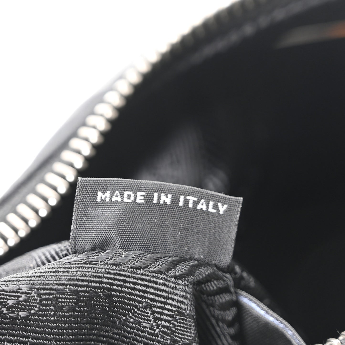 Re-Nylon Saffiano Mini Re-Edition 2005 Bag Black