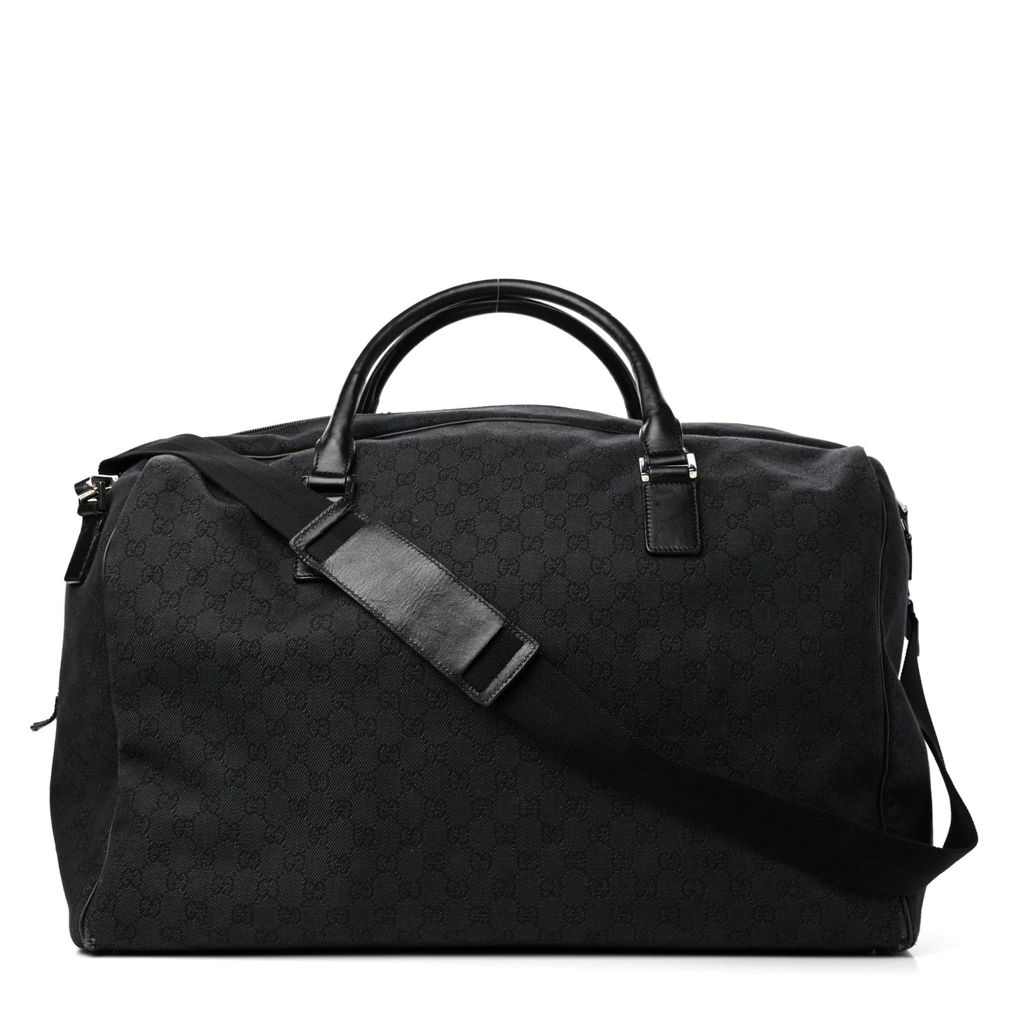 Denim Monogram Large Duffle Black