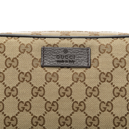 Gucci Monogram Belt Bag Dark Brown 10 of 10