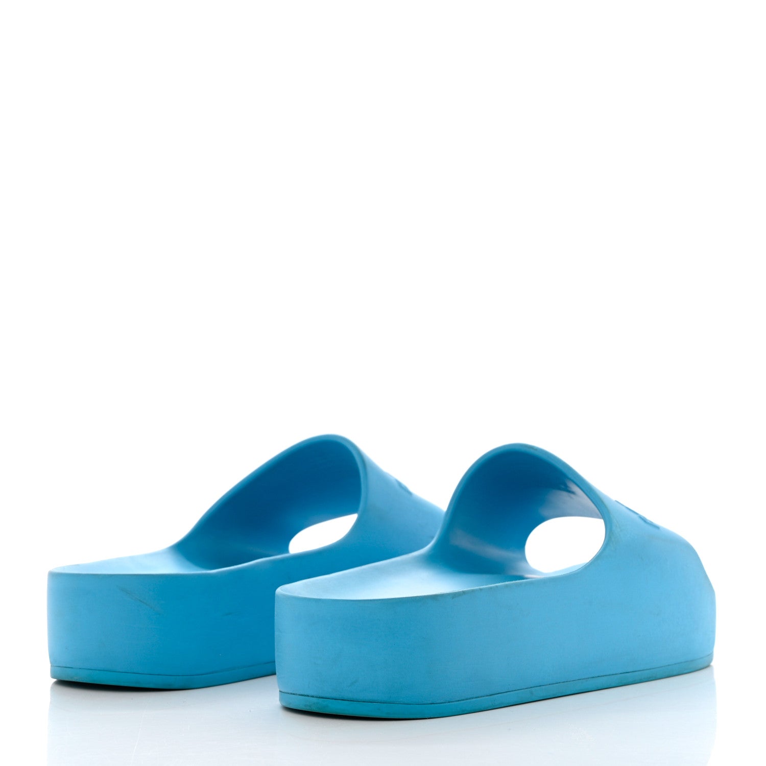 Balenciaga Rubber Womens Chunky Slide Sandals 40 4 of 12