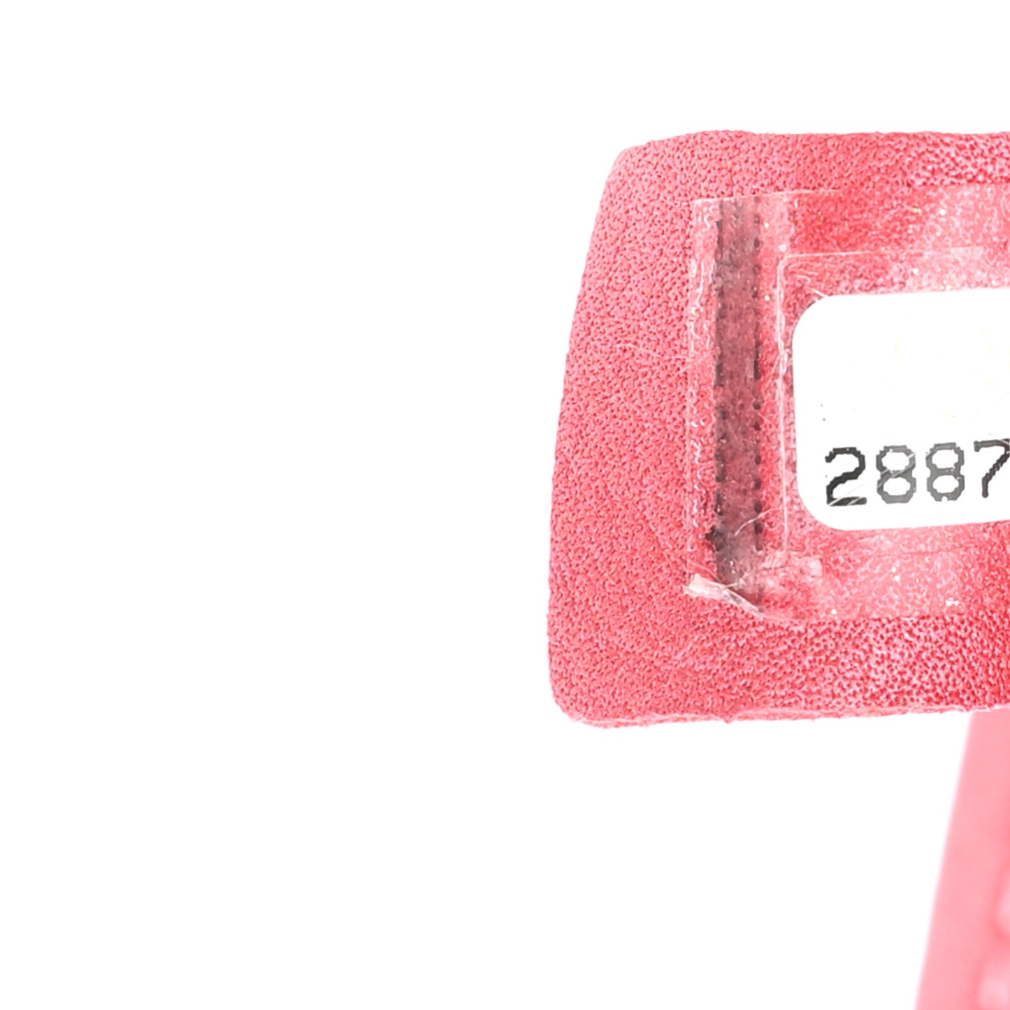 Metallic Calfskin Quilted Top Handle Flap Dark Pink