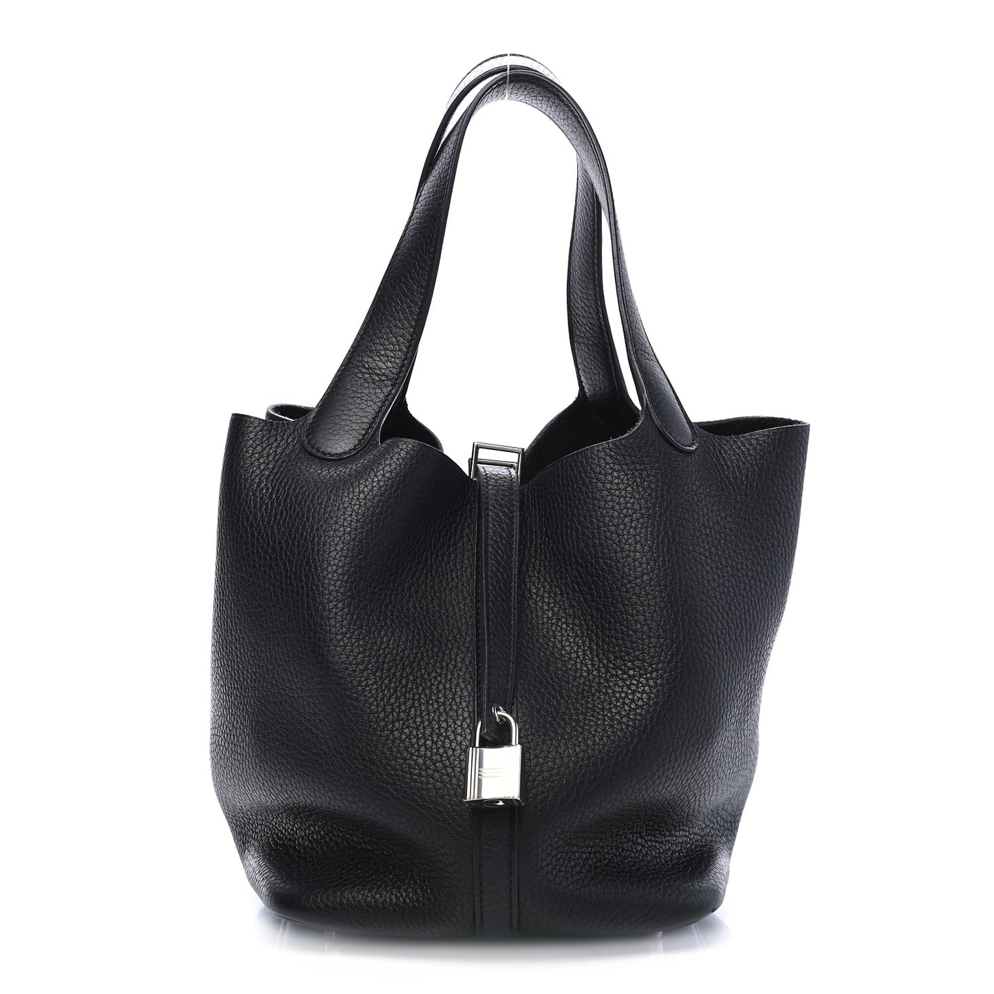 Taurillon Clemence Picotin Lock 22 MM Black