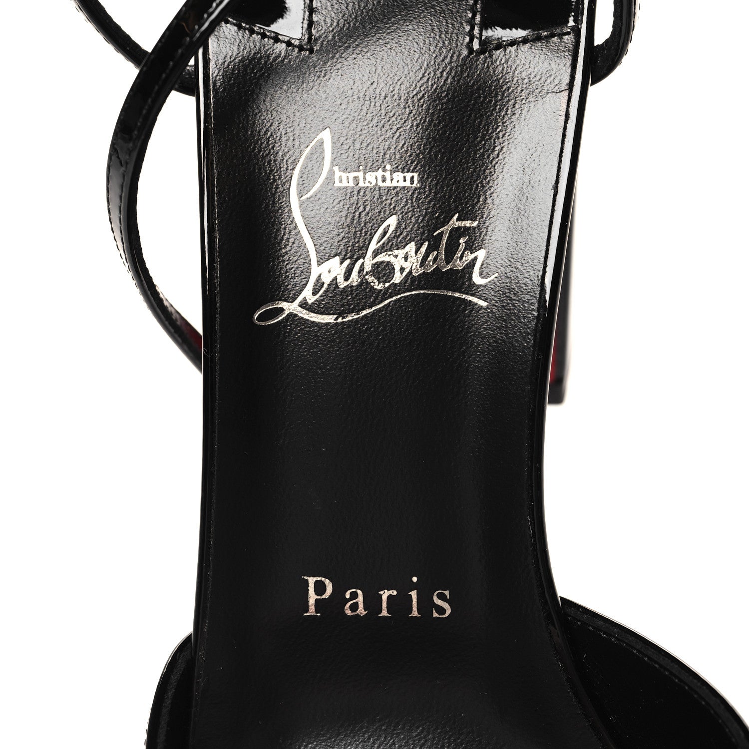 Christian Louboutin Patent Jane 85 Pumps 39.5 Black 7 of 7