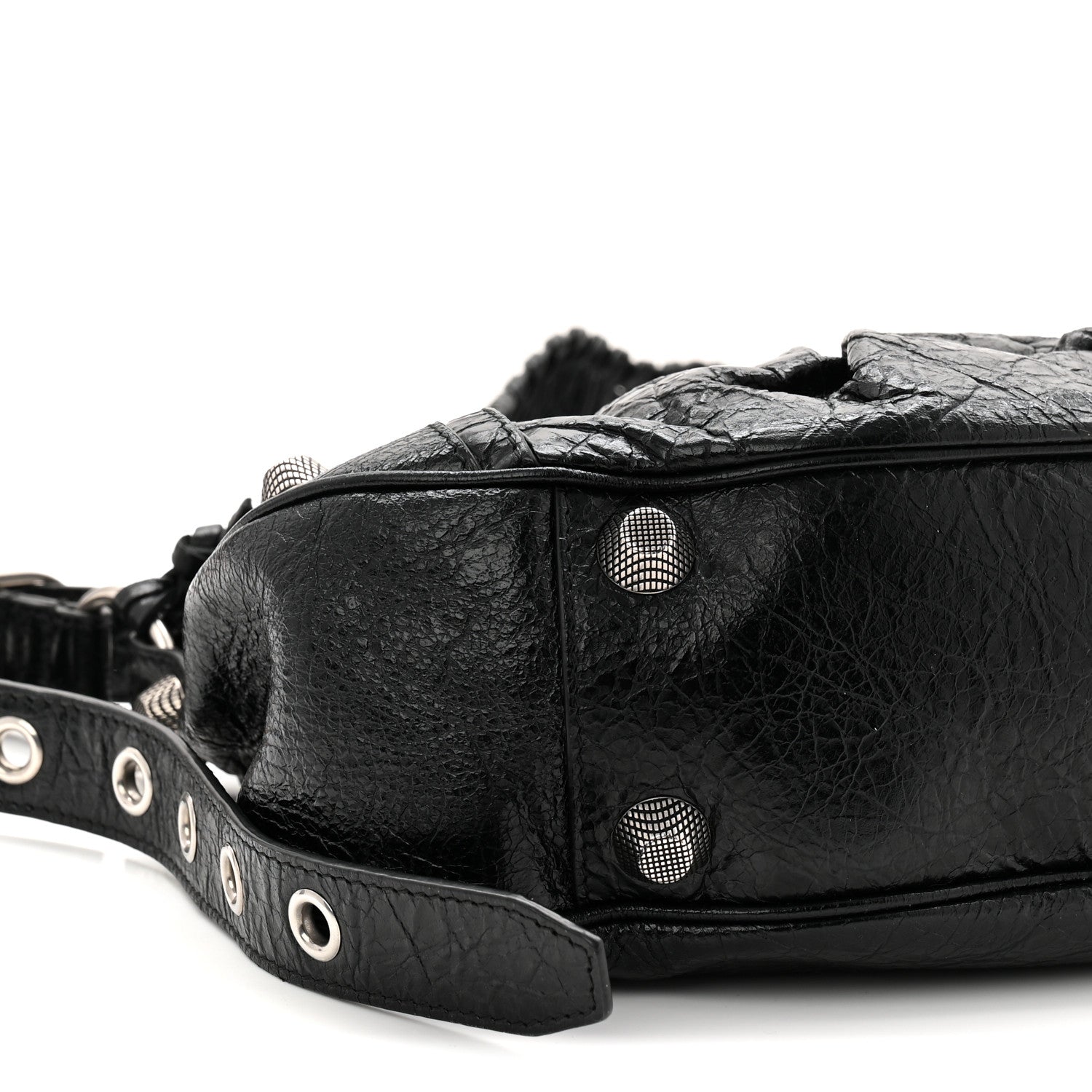 Balenciaga Agneau Arena Small Le Cagole Shoulder Bag Black 18 of 21