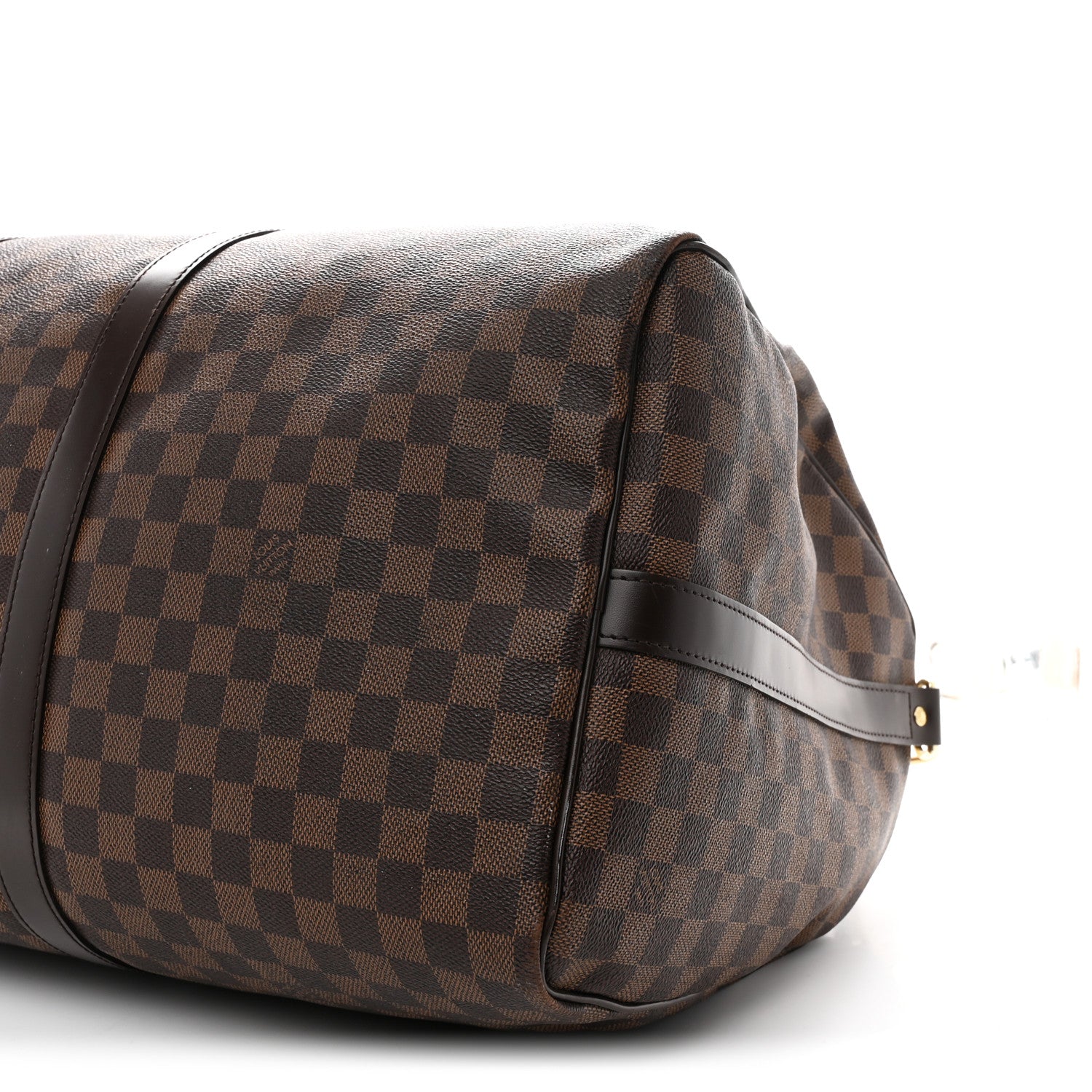 Louis Vuitton Damier Ebene Keepall Bandouliere 55 9 of 10