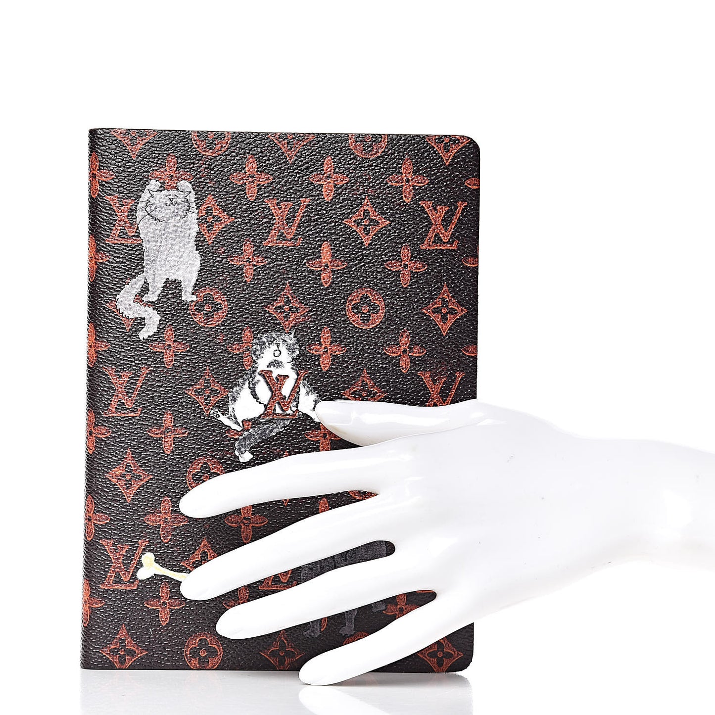 Catogram Clemence Notebook MM Marron