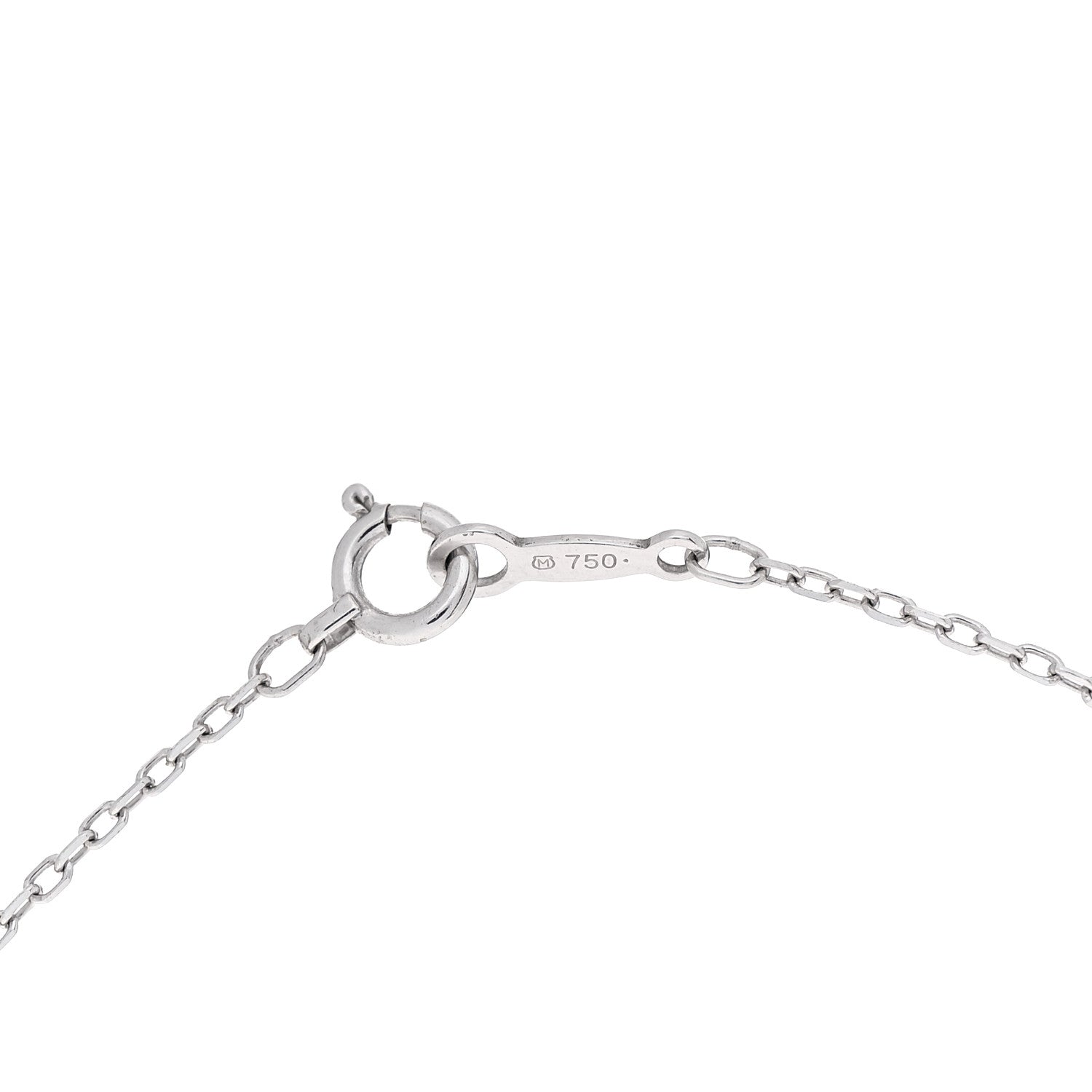 Mikimoto 18K White Gold Diamond Akoya Pearl 6mm Drop Pendant Necklace 5 of 7
