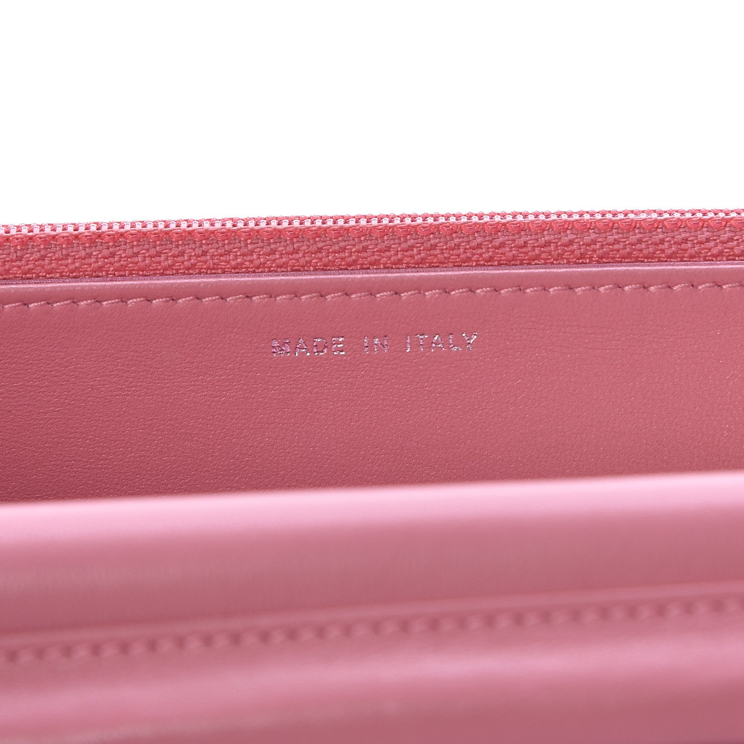 Chanel Lambskin Camellia Embossed Wallet On Chain WOC Pink 7 of 16