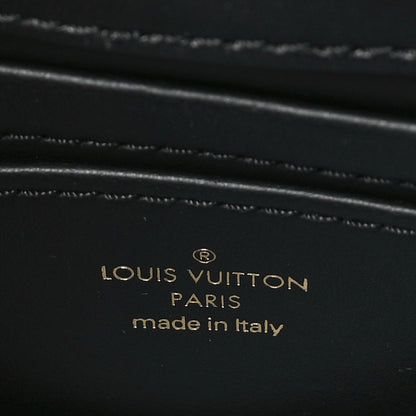 Louis Vuitton Lambskin Malletage GO-14 PM NM Black 6 of 9