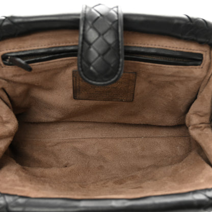 Bottega Veneta Nappa Intrecciato Studded The Lauren 1980 Clutch Black 5 of 6
