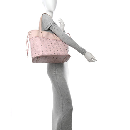 MCM Visetos Aren Tote Powder Pink 2 of 11