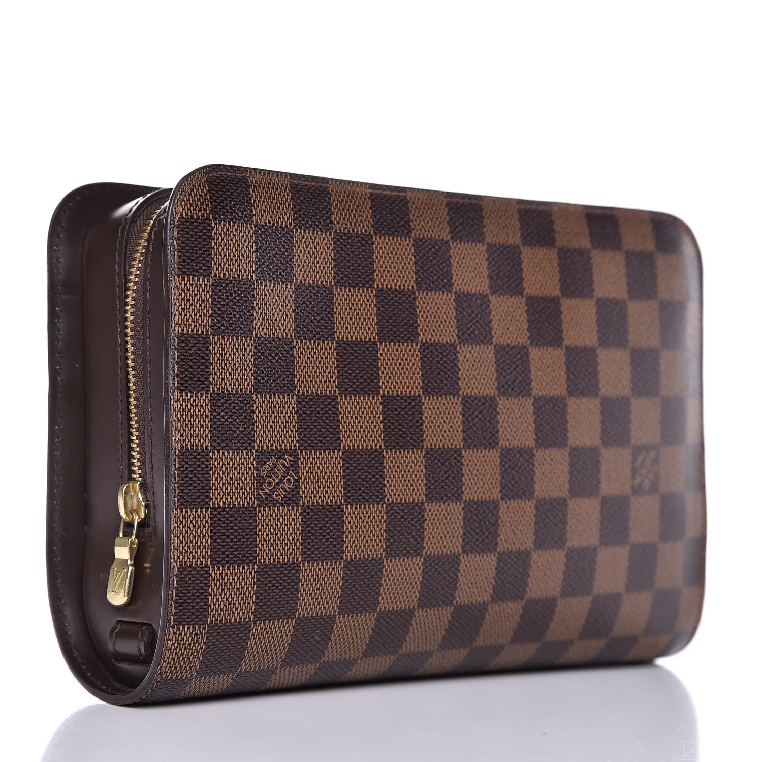 Louis Vuitton Damier Ebene Pochette Saint Louis Clutch 3 of 11