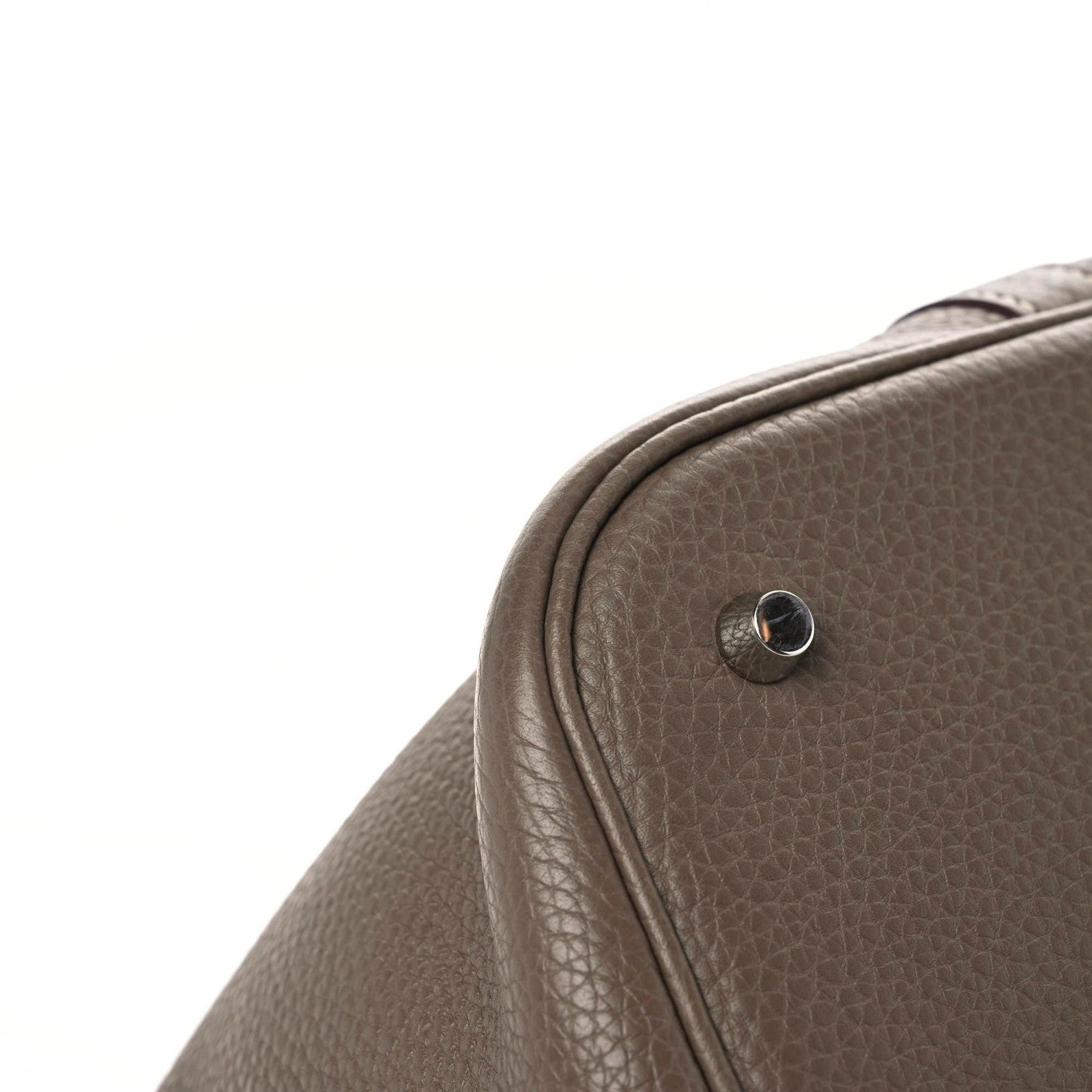 Hermes Taurillon Clemence Picotin Lock 26 GM Etoupe 7 of 12
