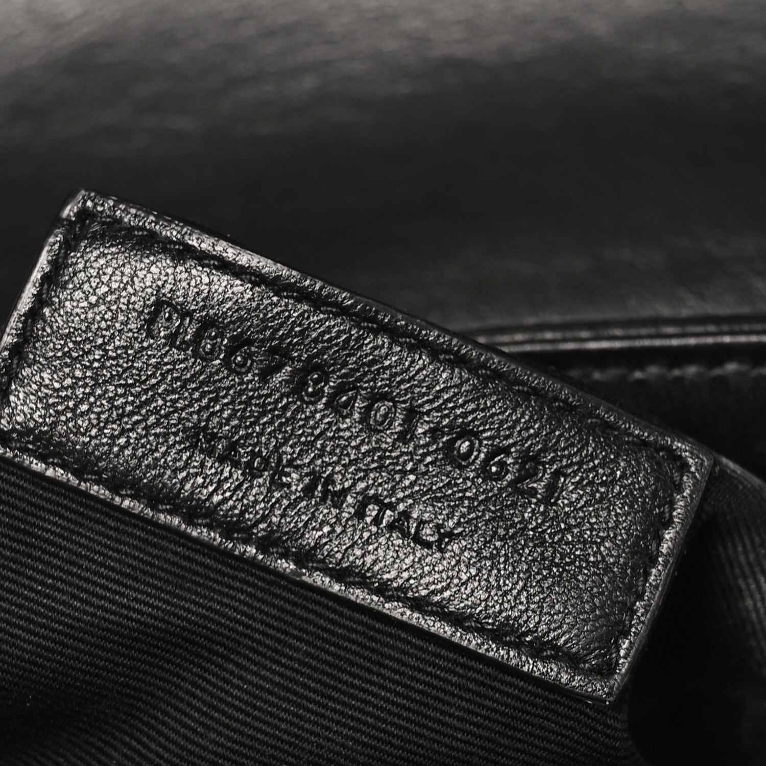 Saint Laurent Calfskin Y Quilted Monogram Toy Loulou Crossbody Bag Black 7 of 10
