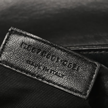 Saint Laurent Calfskin Y Quilted Monogram Toy Loulou Crossbody Bag Black 7 of 10