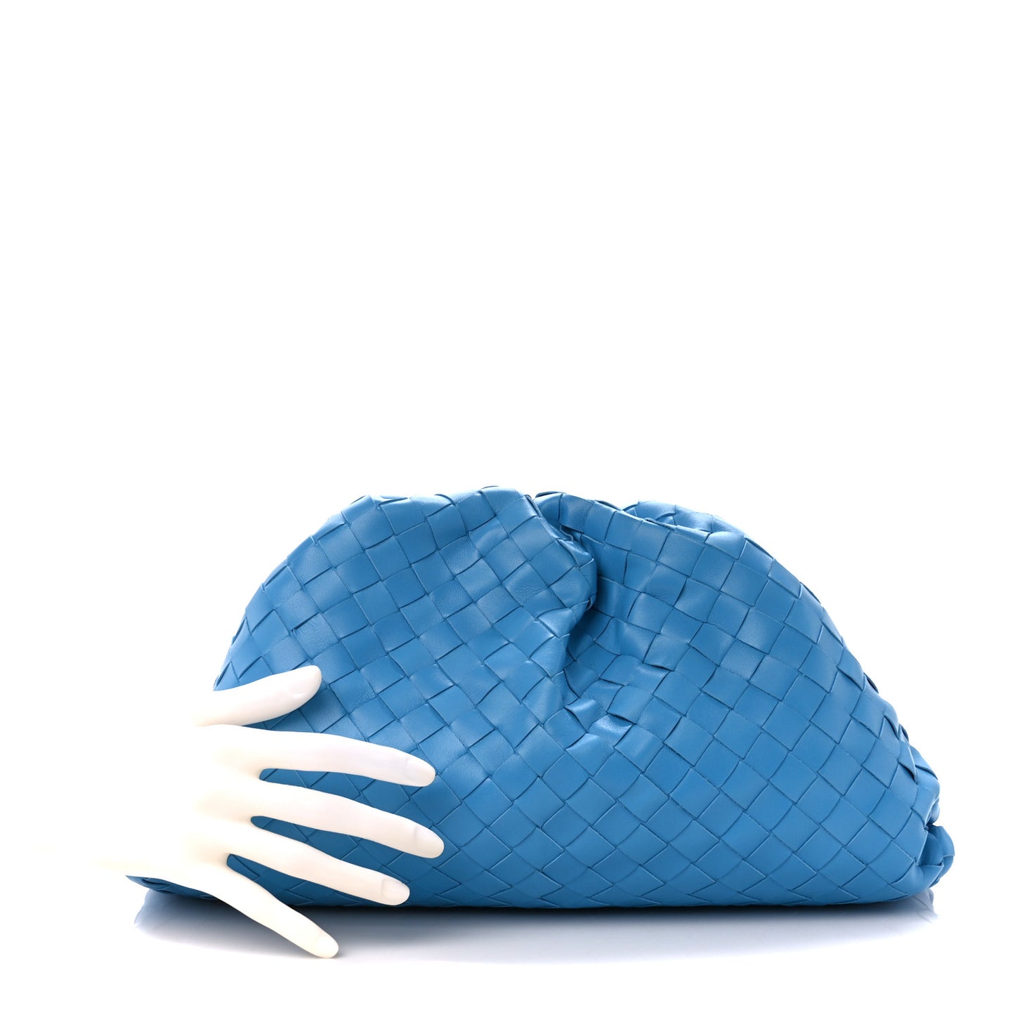 Nappa Maxi Intrecciato The Pouch Oversized Clutch Swimming Pool