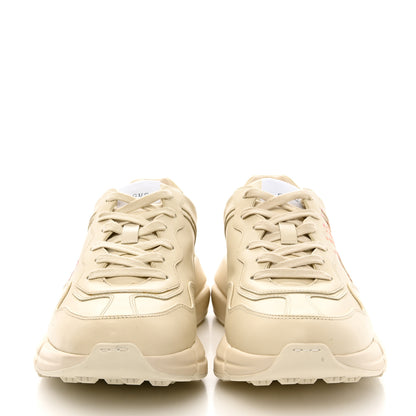 Gucci Calfskin Love Parade Mens Rhyton Sneakers 9.5 Ivory Multicolor 2 of 18