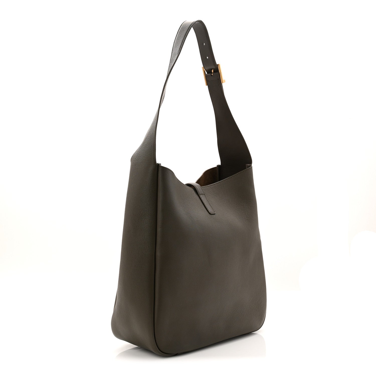 Saint Laurent Smooth Calfskin Large Le 5 A 7 Soft Hobo Light Musk 3 of 10