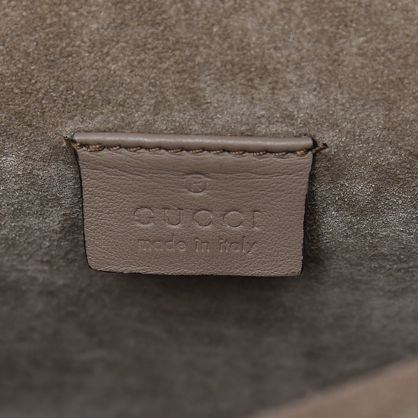 GG Supreme Monogram Mini Dionysus Shoulder Bag Taupe