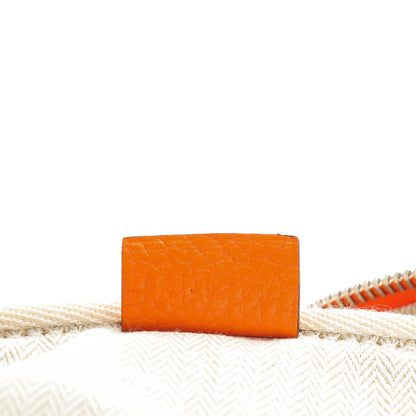 Hermes Togo Victoria II 35 Orange 8 of 8